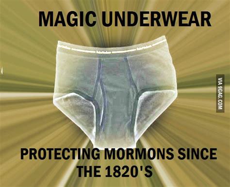 Mormon magic underwear for salf